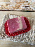 Traverse City Black Cherry Swirl Michigan Olive Oil Soap