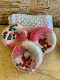 Mini Peppermint Stick Doughnut Bath Bomb