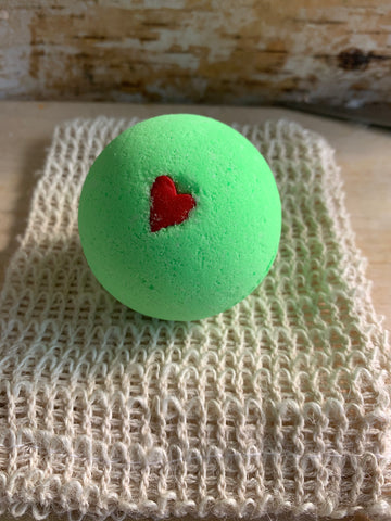 Grinch Bath Bomb