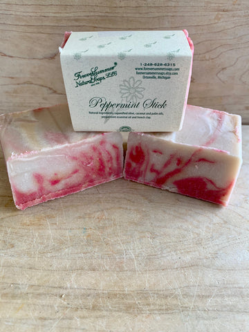 Peppermint Stick Olive Oil Soaps