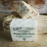 Peppermint Herb Goat's Milk Soap