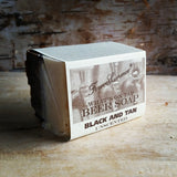 Black & Tan Unscented What's On Tap Soap