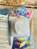 Paint Your Own Bath Bomb Heart Kit