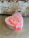 Heart Olive Oil  Soap Infused Sponges