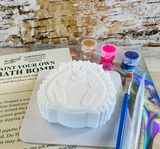 Paint Your Own Hedgehog Bath Bomb Kit