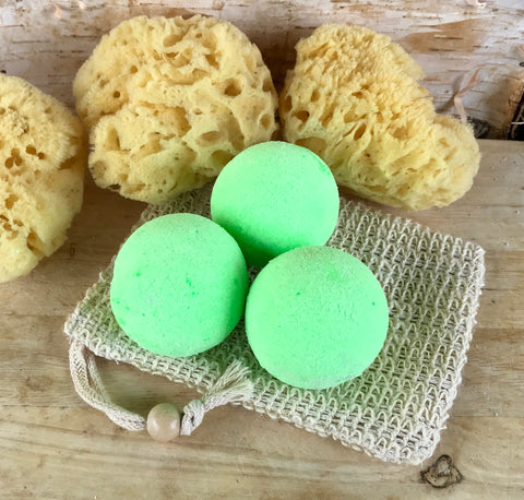 Lime in the Coconut Bath Bomb