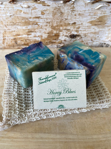 Honey Blues Olive Oil Soap