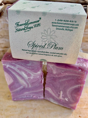 Spiced Plum Olive Oil Soaps