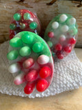 Peppermint Stick Olive Oil Glycerin Massage Bar Soap