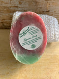 Peppermint Stick Olive Oil Glycerin Massage Bar Soap