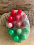 Peppermint Stick Olive Oil Glycerin Massage Bar Soap