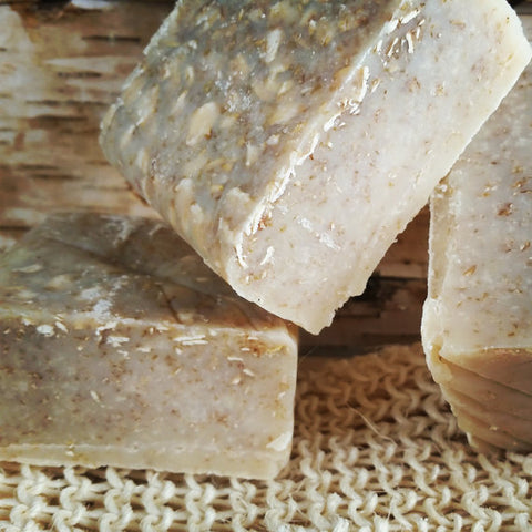Buy Oats & Honey Goat Milk Soap Unscented - Coconut & Palm Oil Free Online