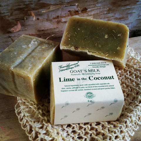 Lime in the Coconut Goat's Milk Soap