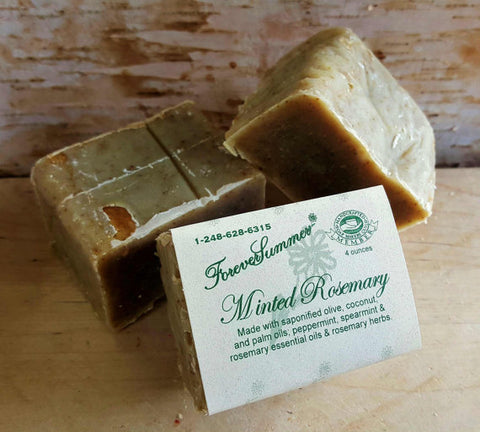 Minted Rosemary Olive Oil Soap